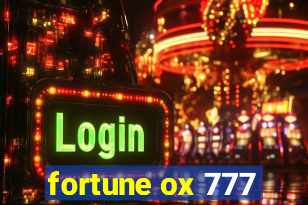 fortune ox 777